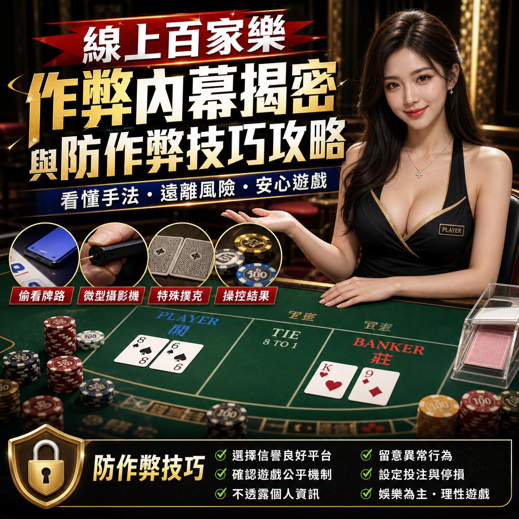 線上百家樂作弊內幕揭密與防作弊技巧攻略
